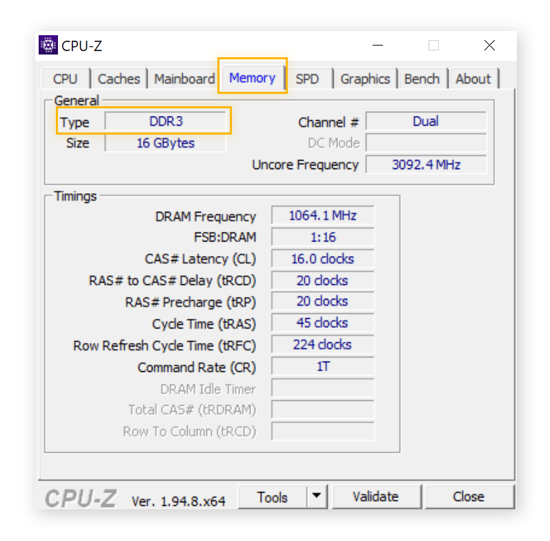 how-to-check-ram-size-speed-type